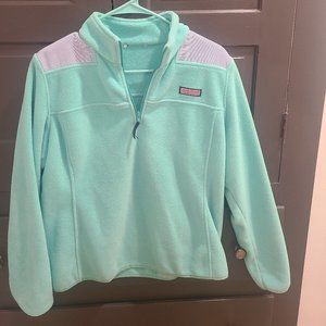 Vineyard vines fleece pullover half zip